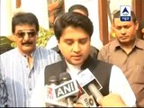 Jyotiraditya Scindia thanks PM, Sonia and Rahul Gandhi