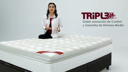 Colchones de Muelles Lo Monaco Gama Triple Natura Plus 1.8