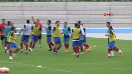 Trabzonspor?da Ceza Uygulamalı Antrenman