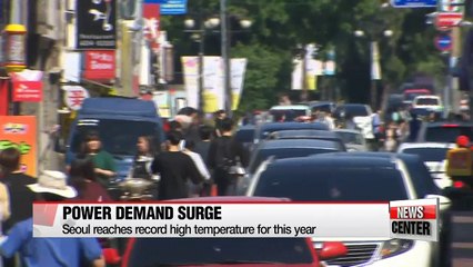 Heatwave causing power surge, demand to peak early next month