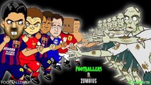 Footballers vs Zombies! feat. Ronaldo, Suarez,Neymar, Terry and more