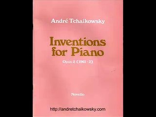 Andre Tchaikowsky plays Andre Tchaikowsky - Invention 1 / 10