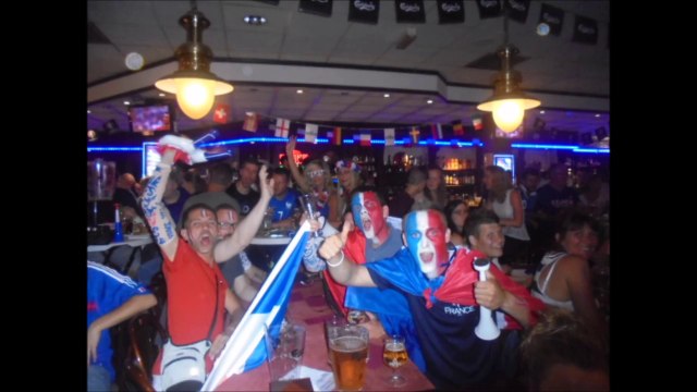 Gayant 2016, avec des BLEUS qui défilent ; puis les BLEUS de l'Euro 2016, avec une ambiance de FEU, au Quai 121 - Douai !...