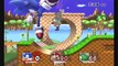 Brawl Hacks - Giant Growing Sonic Super Sonic v.s. Mario and Yoshi