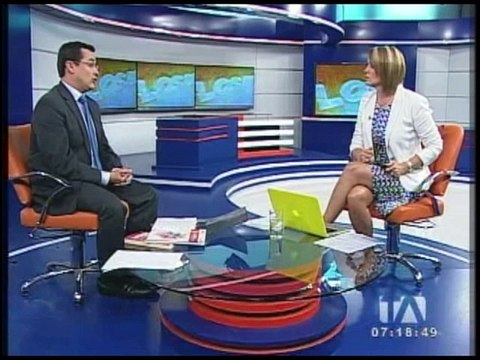 Entrevista Santiago Vásquez, sobre medicamentos de calidad adquiridos por el Estado para satisfacer necesidades de los ecuatorianos