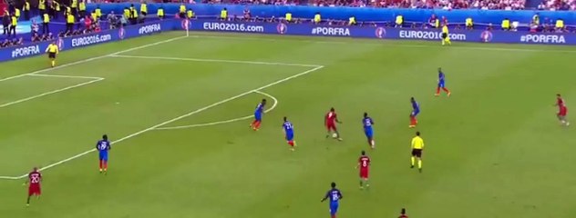 Portugal vs France 1-0 Goal Eder Euro 2016