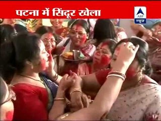 Bidding Durga Goodbye: Sindoor Khela in Patna