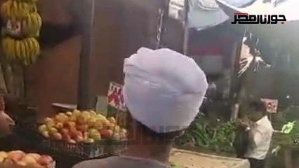 أرتفاع أسعار الفاكهه وانخفاض الخضروات فى أسوق سوهاج