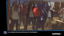 Gilles Bouleau fait un clapping avec la rédaction de TF1 (Vidéo)