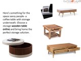 5 Ways to Get More Storage Out of Your Coffee Table