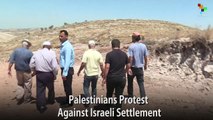 Palestinians Protest Against Israeli Settlement