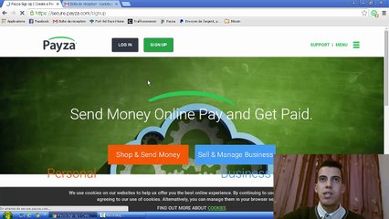 طريقة انشاء حساب في بنك payza وتفعيله بالوثائق دون حاجة الى كارت visa