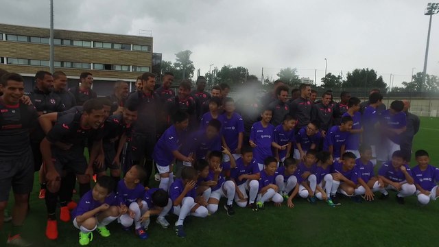 Reportage au coeur du séjour de jeunes Chinois au Centre de Formation du TFC