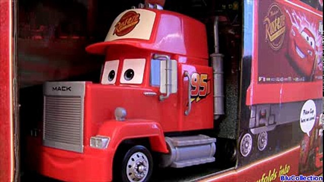 Cars 2 Mega Mack Playtown playset with Bessie & Talking Doc Hudson Hornet Disney Pixar Mattel toys