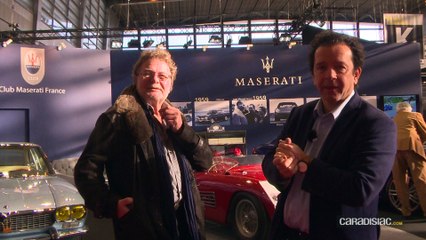 Rétromobile 2016 - Le stand Maserati