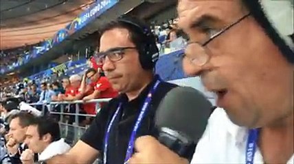 Momentos finais do relato da final do euro 2016 - Antena 1