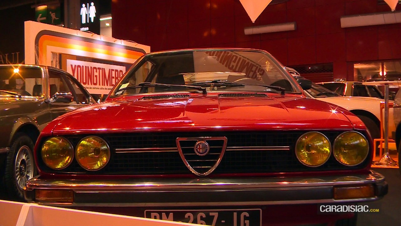 Rétromobile 2016 - Le stand des Youngtimers