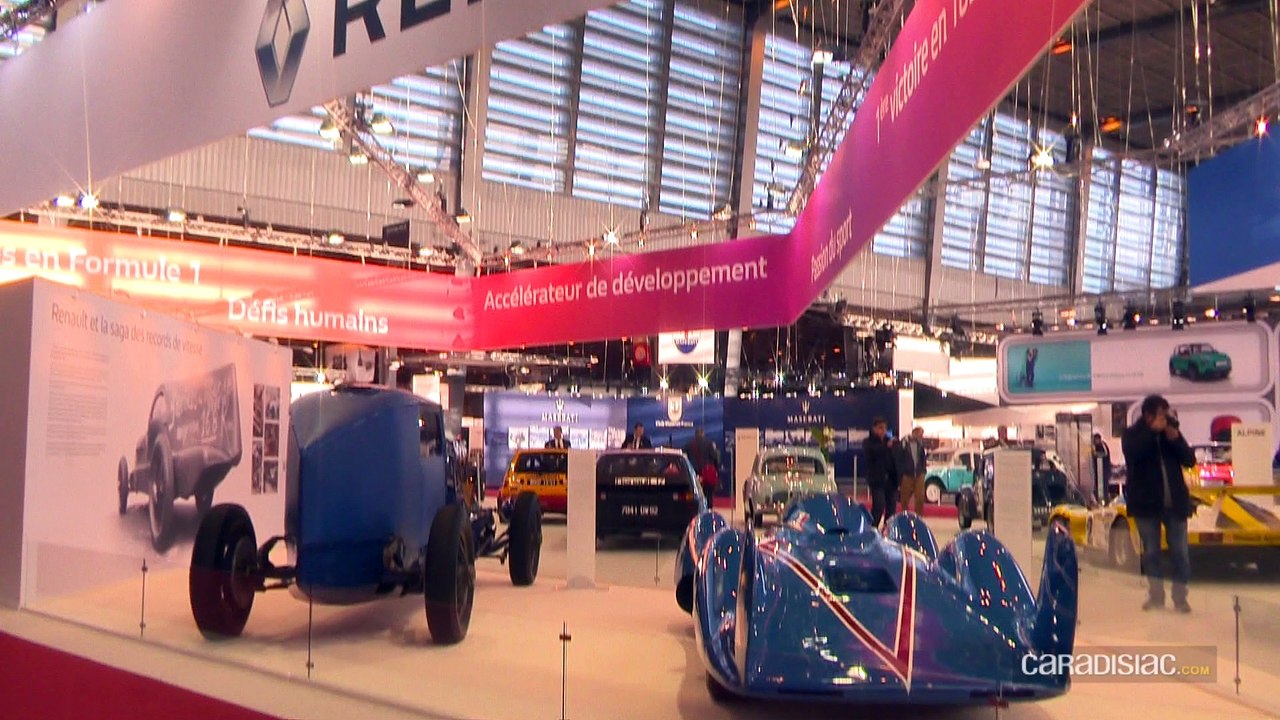 Rétromobile 2016 - Le stand Renault