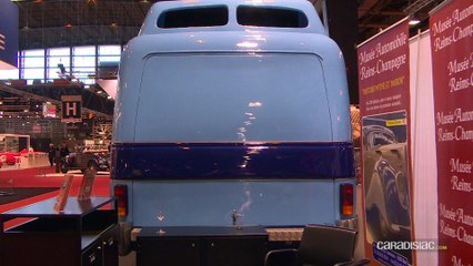 Rétromobile 2016 - A la découverte du bus Pathe Marconi