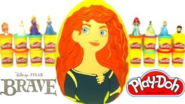 Merida Sürpriz Yumurta Oyun Hamuru - Disney Prensesleri, MLP, Shopkins, Emoji, Minyonlar