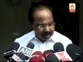 Petrolium minister Verappa Moily on his new responsibility