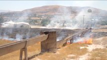 Elazığ'da Çıkan Yangın Paniğe Neden Oldu