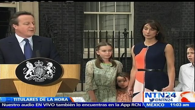 David Cameron dice que el Reino Unido es más fuerte tras sus seis años como primer ministro