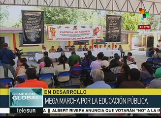 Maestros mexicanos y gobierno se reúnen para tratar reforma educativa