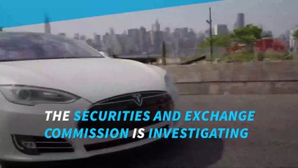 Tesla is under investigation of SEC for possible securities-law breach