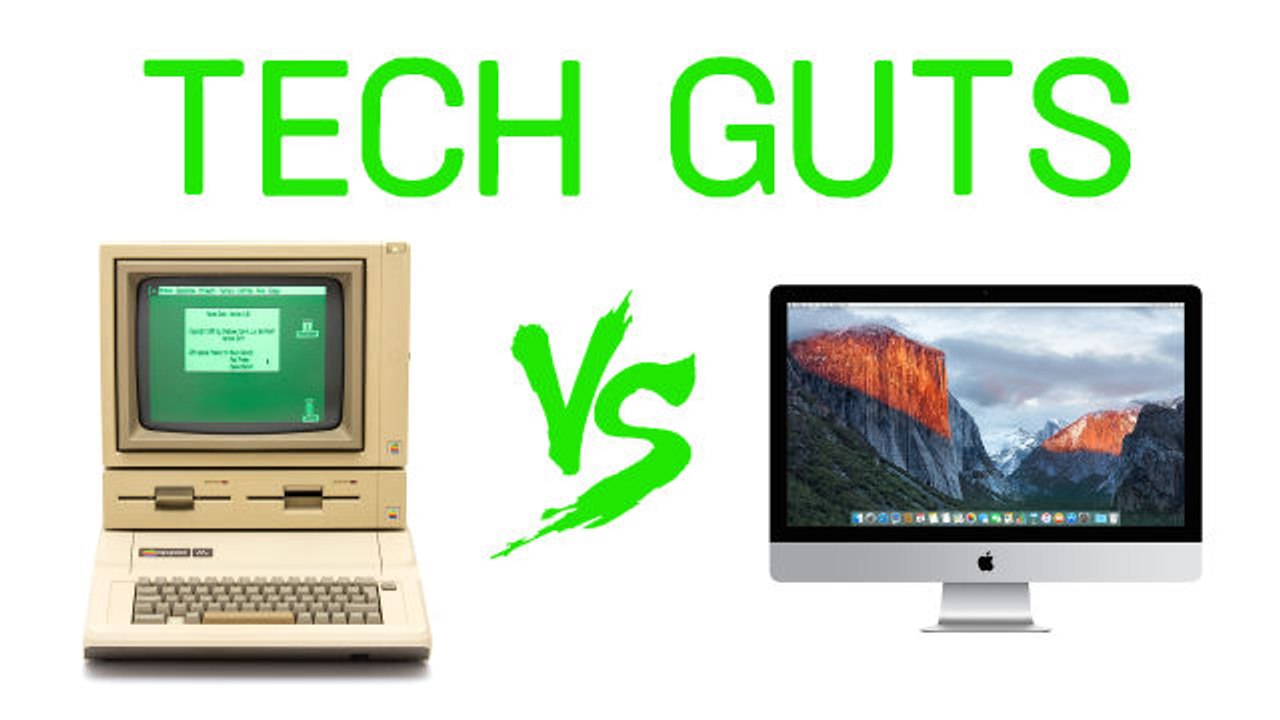 Apple IIe vs Modern iMac Throwdown