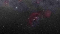 Descubren un enjambre de objeto de baja masa en la nebulosa de Orión