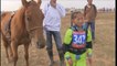 Los niños, protagonistas de las violentas carreras de caballos de Mongolia