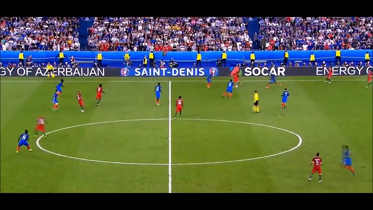 Ricardo Quaresma Vs France Rabona Pass EURO 2016 FINAL