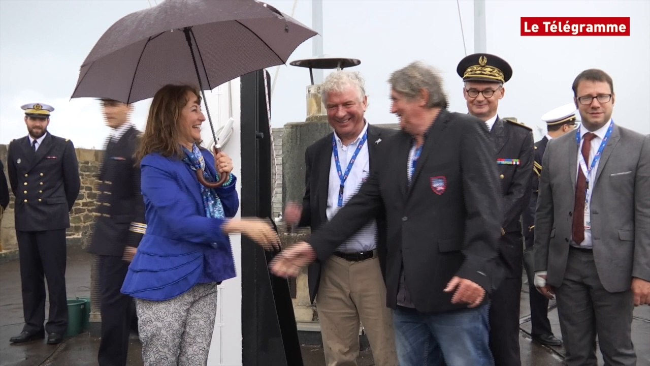 Brest 2016. Ségolène Royal inaugure les fêtes maritimes