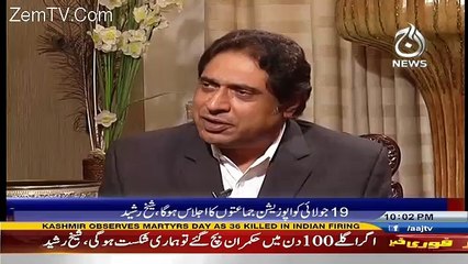 Fakhruddin G. Ibrahim Ko Bhi Nawaz Sharif Ne Naswar Sungha Di Aur.. Sheikh Rasheed