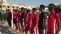 Gazze'de Plaj Futbolu Ligi
