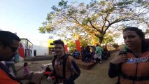 Salto de Paraquedas da Nathalia S na Queda Livre Paraquedismo 19 06 2016