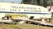 Avião presidencial vira atração turística em Foz do Iguaçu