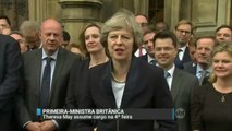 Theresa May assumirá cargo de primeira-ministra do Reino Unido