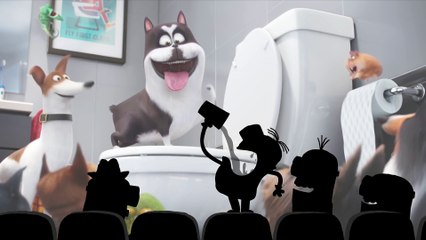 Brian the Minion watches The Secret Life of Pets - Fandango Movie Moment (2016)