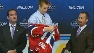 NHL Draft - Jarred Tinordi Interview (June 25 2010)