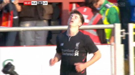 Benjamin Woodburn Goal HD - Fleetwood Town 0-2  Liverpool 13-07-2016