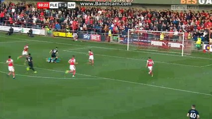 Roberto Firmino  Goal HD - Fleetwood Town 0-4 Liverpool 13-07-2016