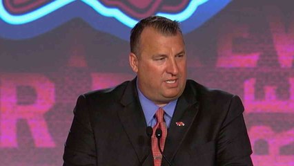 Bret Bielema Speaks at SEC Media Days