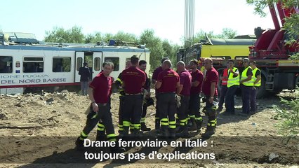 L'Italie cherche à comprendre le drame ferroviaire