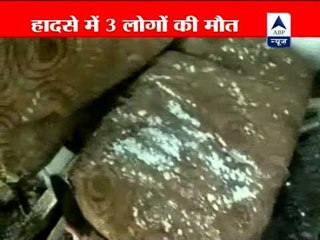 Three killed in bus-van crash in Haryana