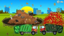The Little Racing Car and Trucks. Racing for Kids | Cars & Trucks construction cartoon for children