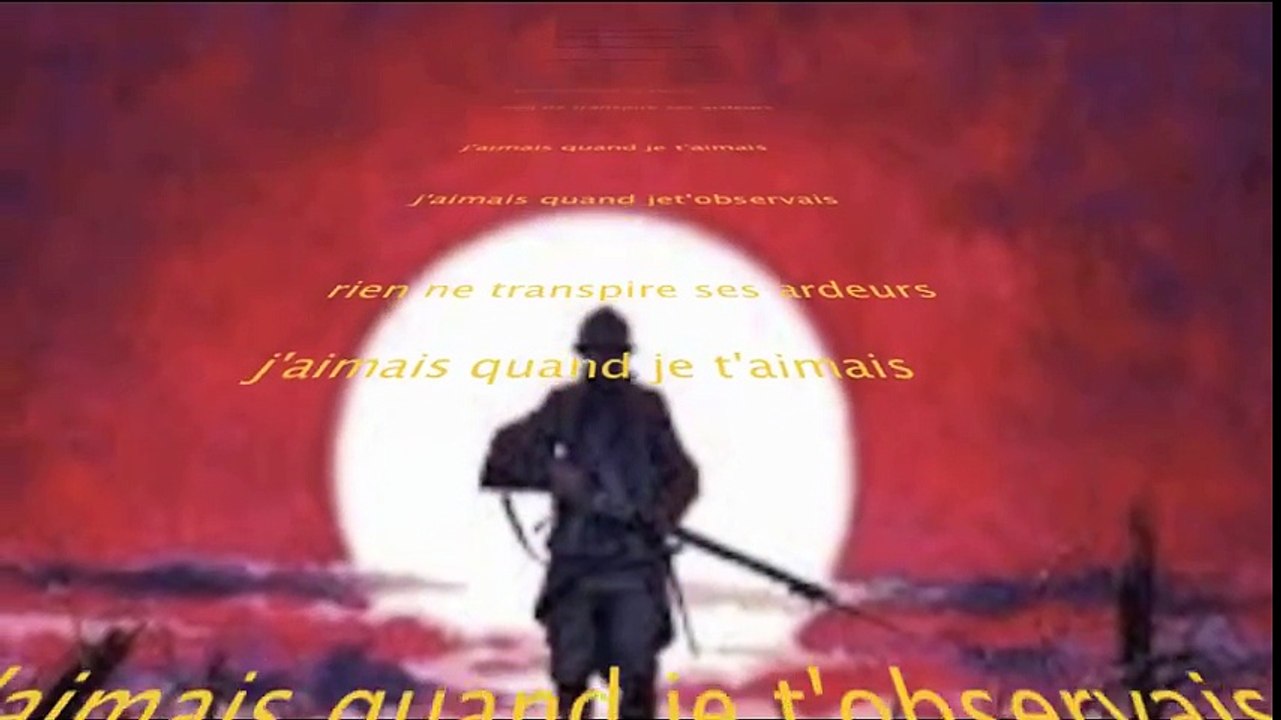 fantaisie militaire bashung