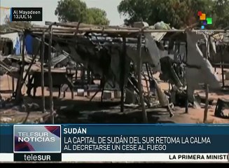 Sudán del Sur: Yuba retoma la calma tras decretarse el alto al fuego
