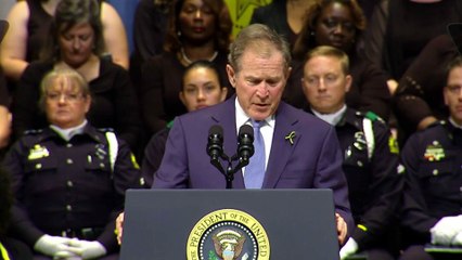 Why Did George W. Bush DANCE At A Memorial??